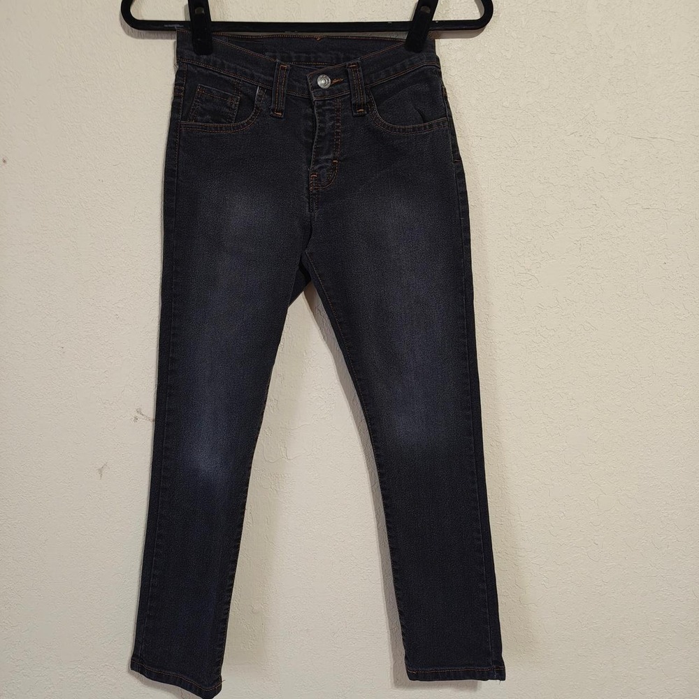 Levis 511 Slim Fit High Waisted Black Denim Jeans Womens Size 12 W12